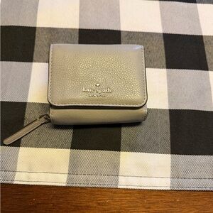 Kate Spade  Gray Leather Wallet